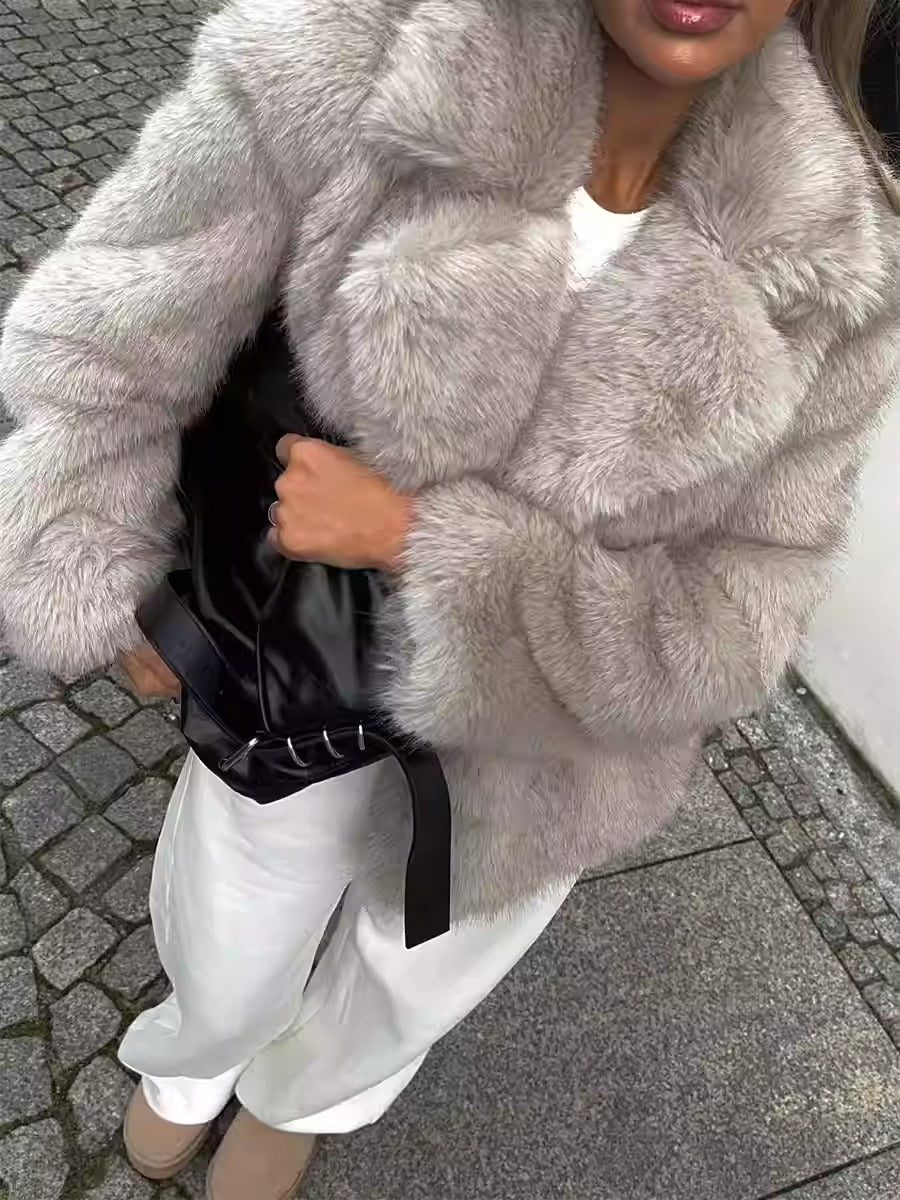 Faux Fur Jacket