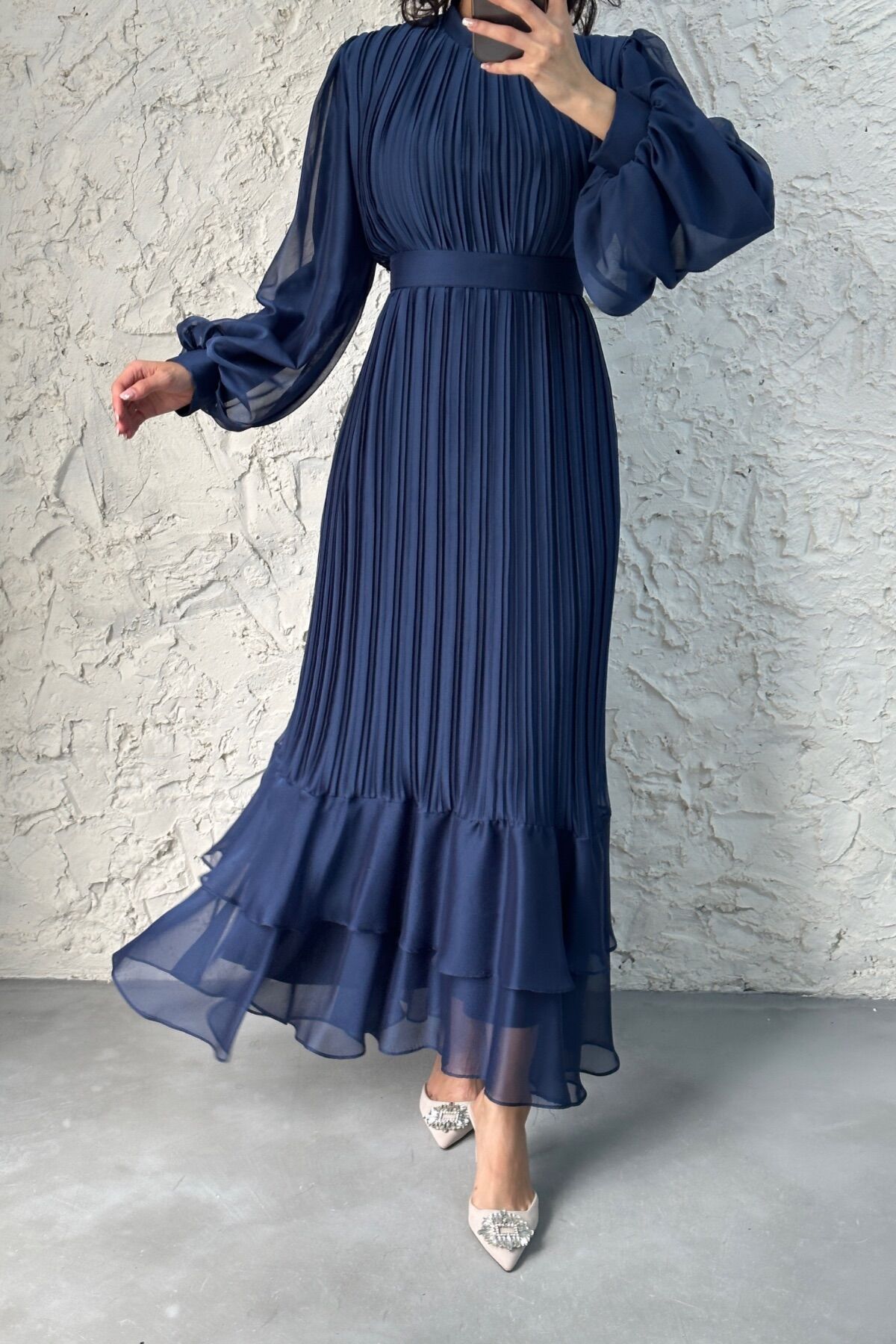 Elegantes Hijab Abendkleid