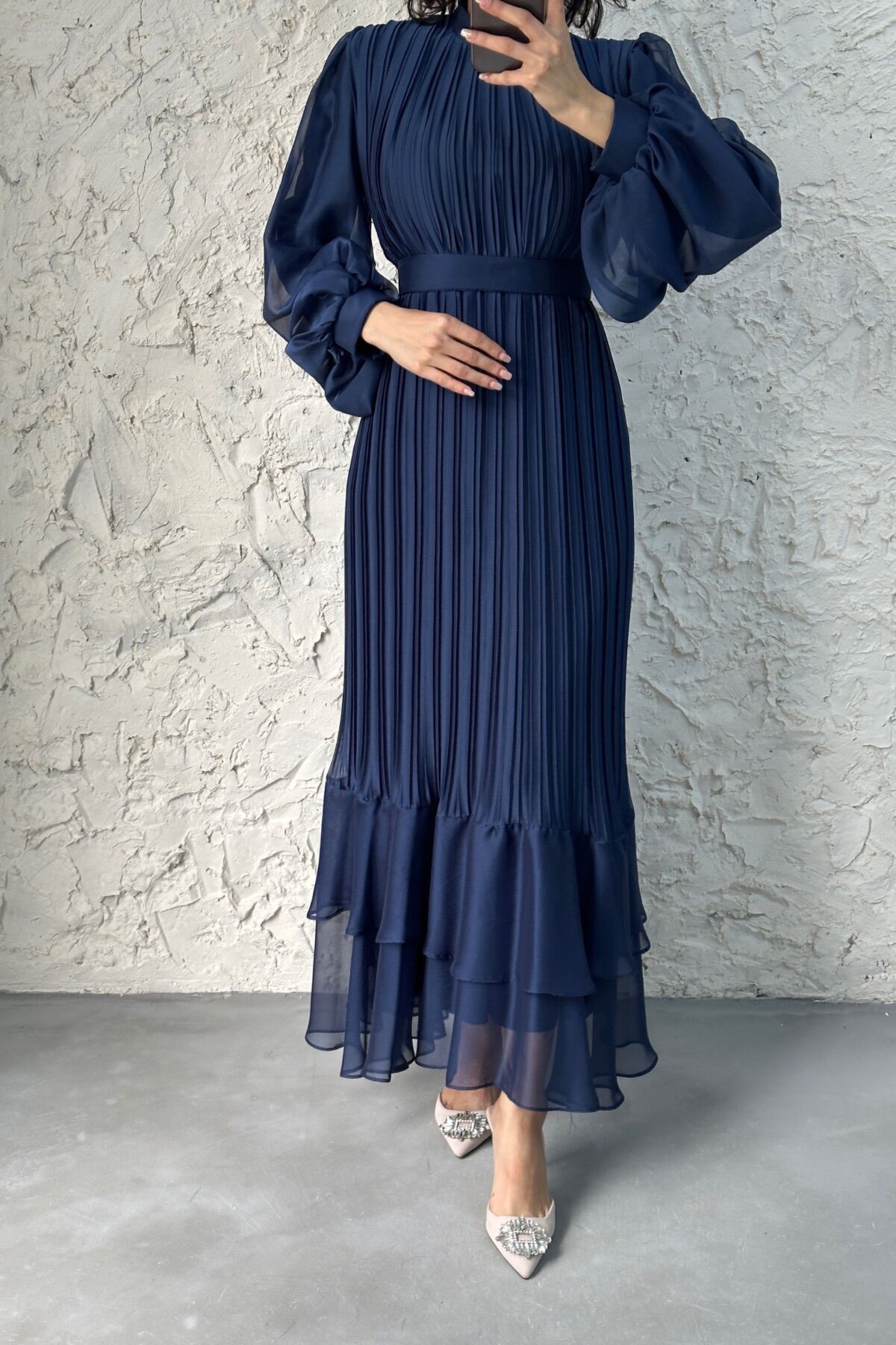 Elegantes Hijab Abendkleid