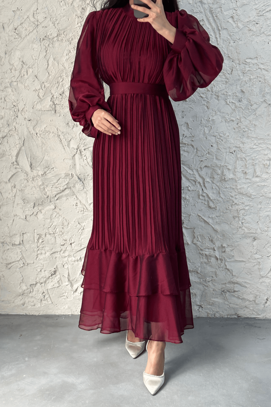 Elegantes Hijab Abendkleid